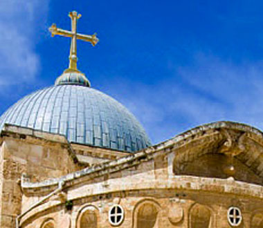 st saint sepulcre Jerusalem chrétien croix pèlerinage terre sainte