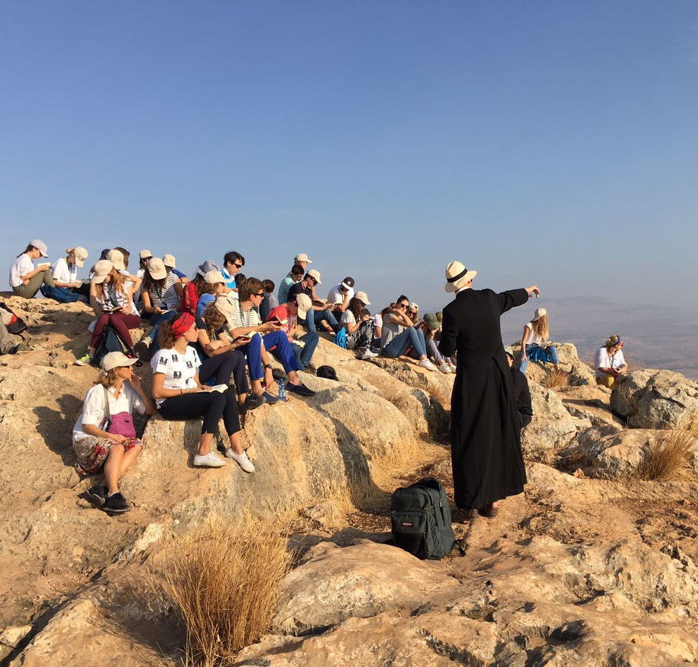 prière desert groupe écoles ecole pèlerinage lycées lycee