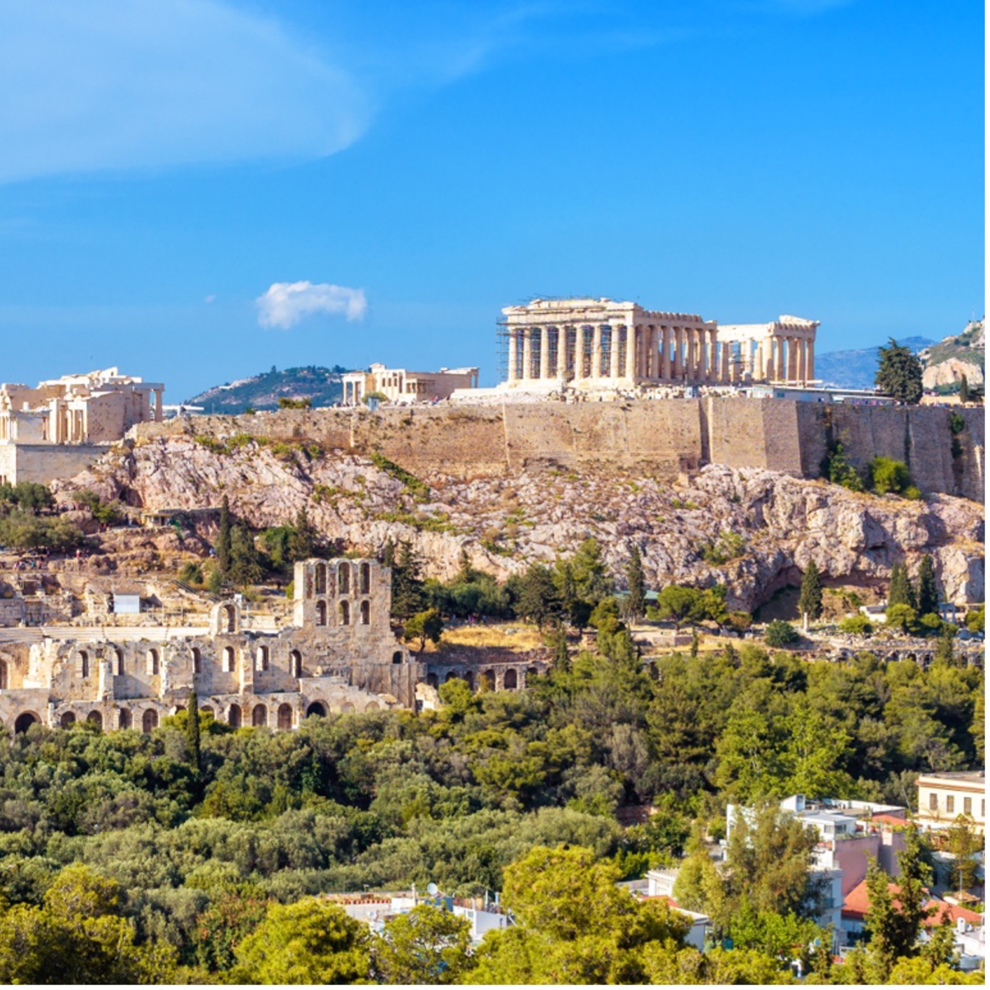 Acropole Athènes Grèce