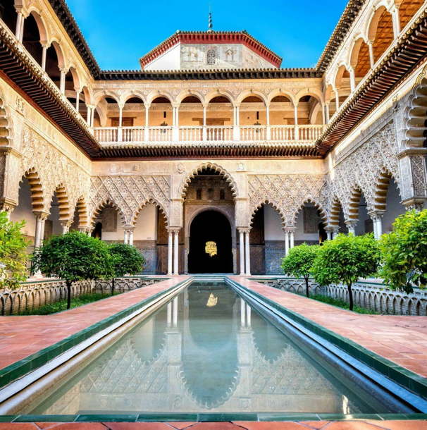 Alacazar Séville Andalousie