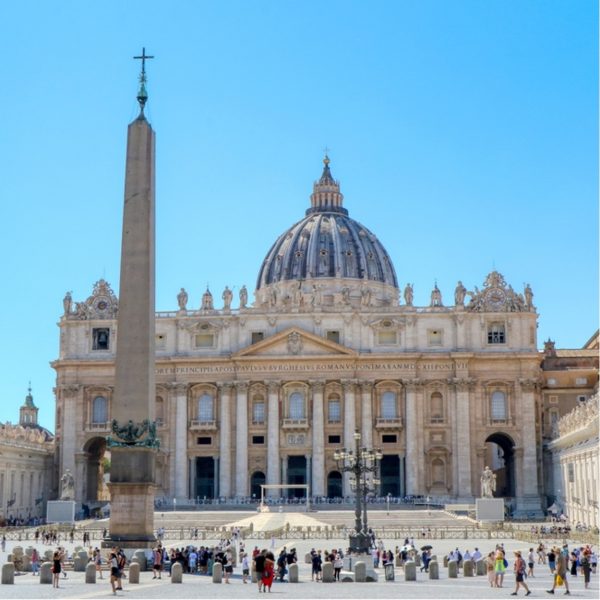 La basilique Saint Pierre de Rome au Vatican