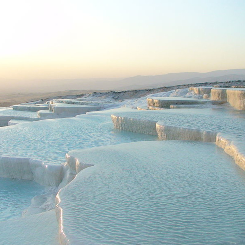 chutes d'eau Pamukkale